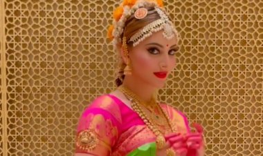Urvashi Rautela’s iconic Bharatanatyam performance at Umang Awards 2022