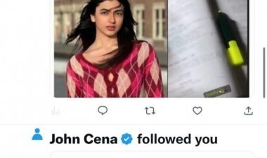 Did Kashika Kapoor just confirm her Hollywood debut: Find out what’s brewing as John Cena and the actress recently followed each other