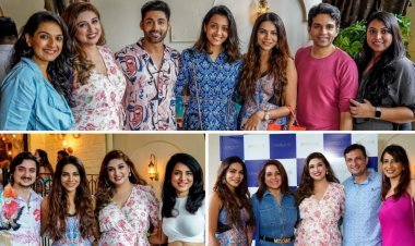 The launch of Greek Menu at Bayroute restaurant by Vahbiz Dorabjee and Tanvi Thakkar was a rocking affair!