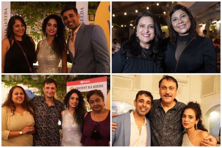 Shivankar and Shipra Arora’s bash for Content Ka Keeda was a rocking affair!