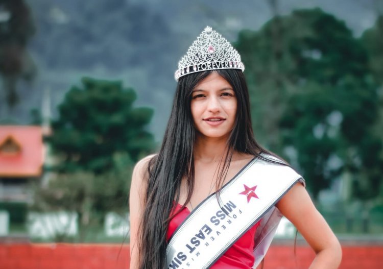 Anjali Pushpak from East Sikkim got the City Winner title in Forever Miss, Mrs, and Teen 2022 Season 2 in Miss Category