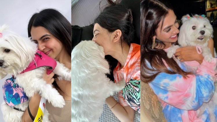 Kashika Kapoor’s these 3 pictures with her pawfect baby will definitely make you fall in love with them