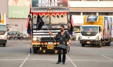 Ajay Devgn's Bholaa Truck Embarks on a 9-City Tour Across India