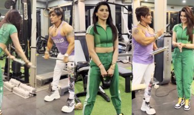 Urvashi Rautela is absolutely stunning and a fitness icon" says Yash Birla as their workout video goes viral