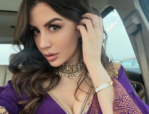 Giorgia Andriani leaves fans gushing over her 1 Lakh traditional look, fans say, "Aati sundar"