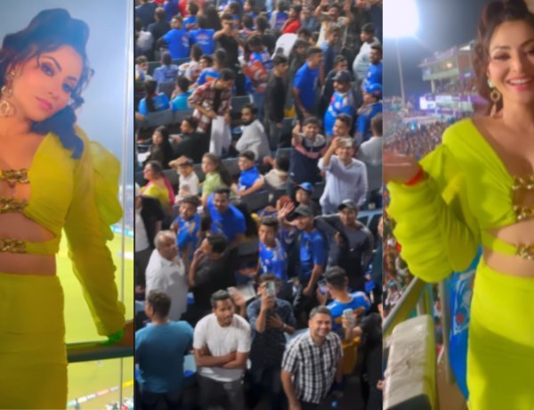 Urvashi Rautela gets a standing ovation at the IPL by her fans, grooves to Shahrukh Khan's  Koi Mil Gaya