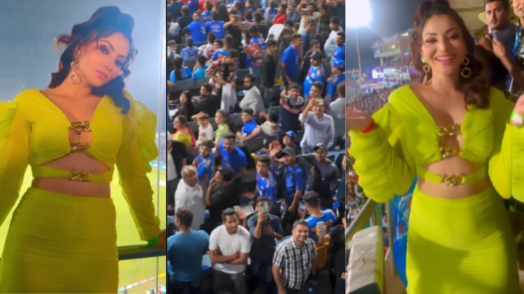 Urvashi Rautela gets a standing ovation at the IPL by her fans, grooves to Shahrukh Khan's Koi Mil Gaya