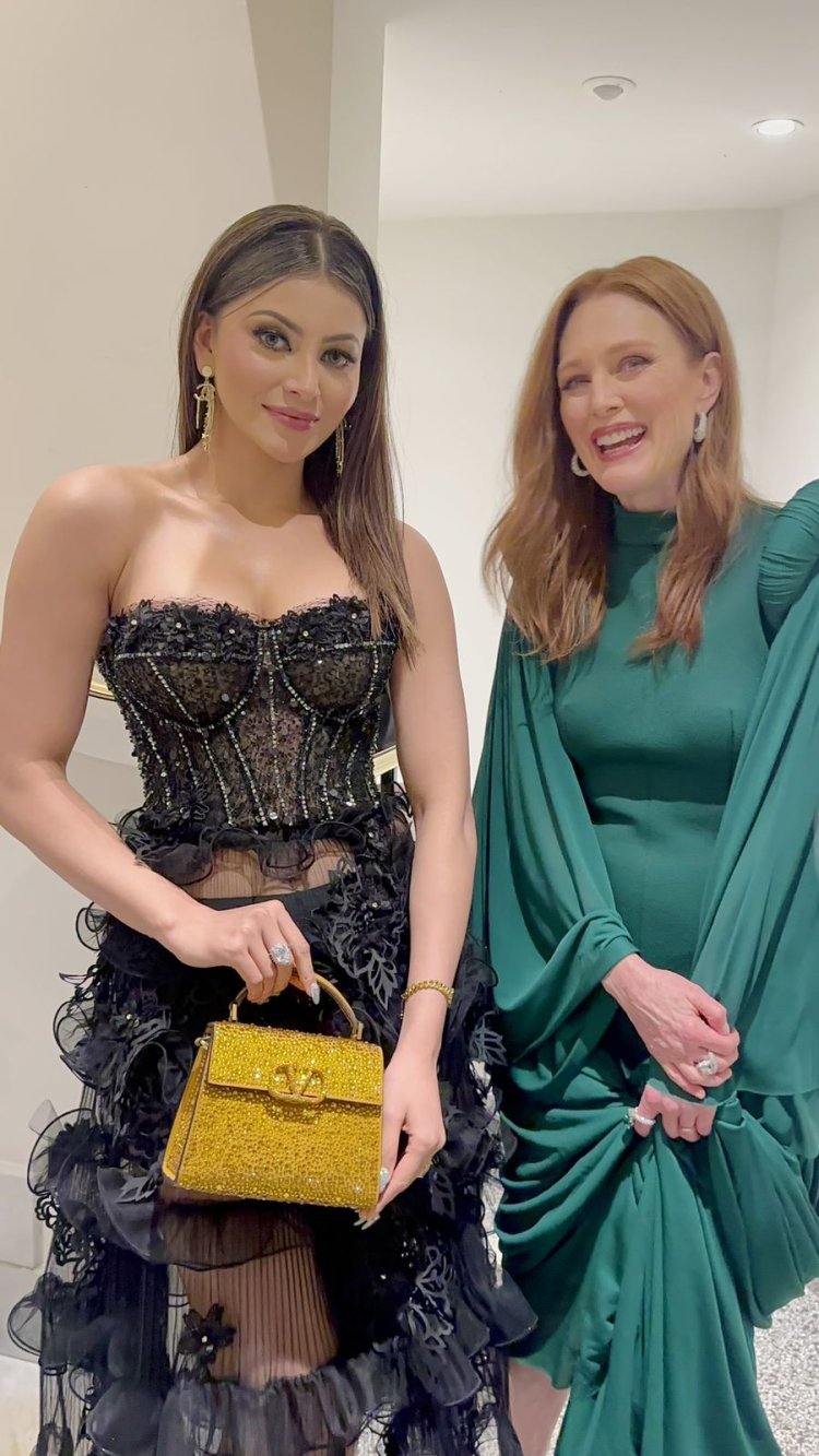 Cannes Film Festival 2023-Urvashi Rautela officially joins the rank with Academy award & golden globe winner Julianne Moore
