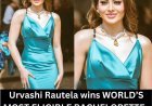 Urvashi Rautela wins WORLD’S MOST ELIGIBLE BACHELORETTE ???? 2023 changes instagram bio