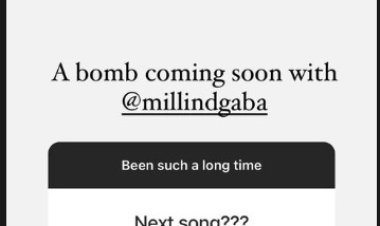 "Giorgia Andriani Teases Fans with a Sneak Peek of Her Exciting Collaboration with Milind Gaba"