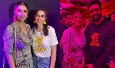 Jyoti Saxena attends Zara Hatke Zara Bachke Sucess Bash, Shares Some Inside Glimpse From The Bash