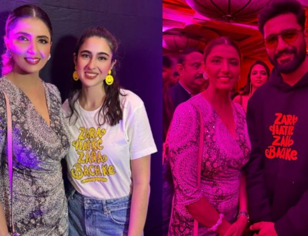 Jyoti Saxena attends Zara Hatke Zara Bachke Sucess Bash, Shares Some Inside Glimpse From The Bash