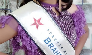 Debija as Newly Crowned Miss Teen Berhampur 2023 organised by Forever Star India