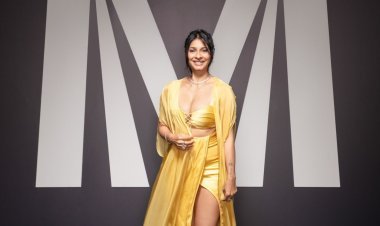 Vogue Queen Tanishaa Mukerji Stuns in Yellow Outfit, Combining Elegance and Fitness