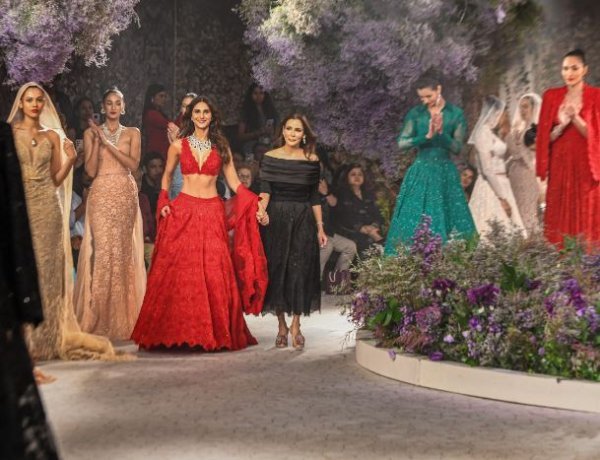 India Couture Week: Vaani Kapoor's Enchanting Presence Leaves a Lasting Impression