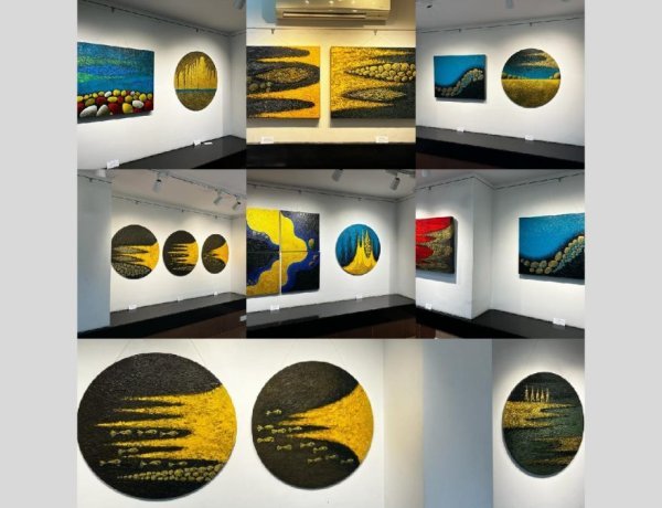 Solo Art Exhibition ‘Waters of Life’ by Sonali Durga Chaudhari Commences at Mumbai’s Iconic Jehangir Art Gallery