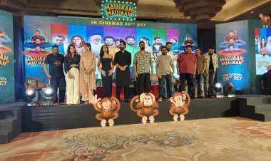 Star-Studded Spectacle: 'Maujaan Hi Maujaan' Cast Sparks Excitement at Press Conference!' The film is releasing on 20th October 2023