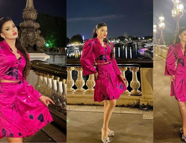 Actress Urvashi Rautela Shines in Glamour at Paris Fashion Week