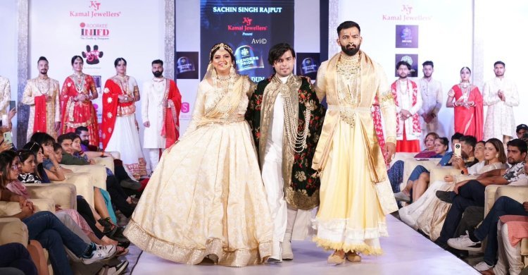 RJ Devanggana Shines as Show Stopper at Dehradun Fashion Week & Lifestyle Show 2023