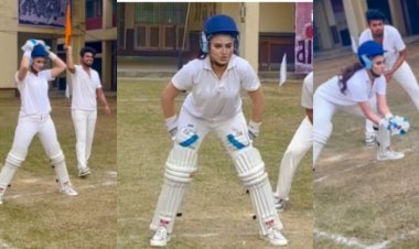 Urvashi Rautela Announces Her Next Bollywood Movie, Shares Video Of Her Playing Cricket And Donning A Proper Cricketer Look, What's Brewing?