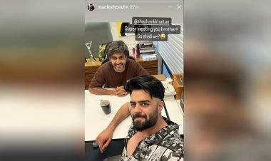 Maniesh Paul and Shashank Khaitan Tease Fans with Selfie, Fuelling Collaboration Speculations