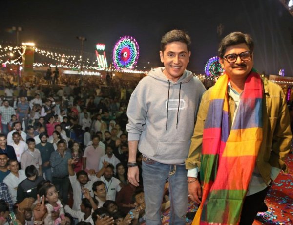Bhabiji Ghar Par Hai’s Aasif Sheikh and Rohitashv Gour at Ramlila celebrations at Lal Quila in New Delhi!