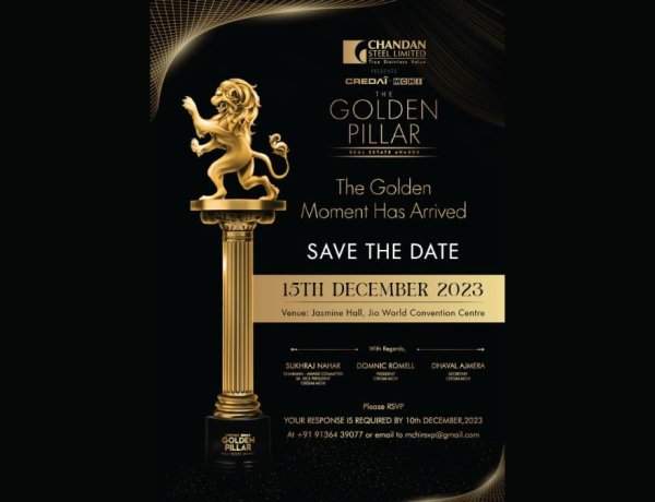 CREDAI-MCHI Golden Pillar Awards,  THE 'OSCARS' OF THE REAL ESTATE IS BACK