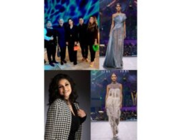 'INDRA' Takes Center Stage at COP 28 at The Sustainable Fashion Summit Showcase by Designer duo Shantnu Nikhil. Led by renowned Show Director Liza Varma and Hollywood Producer Joey Majumdar