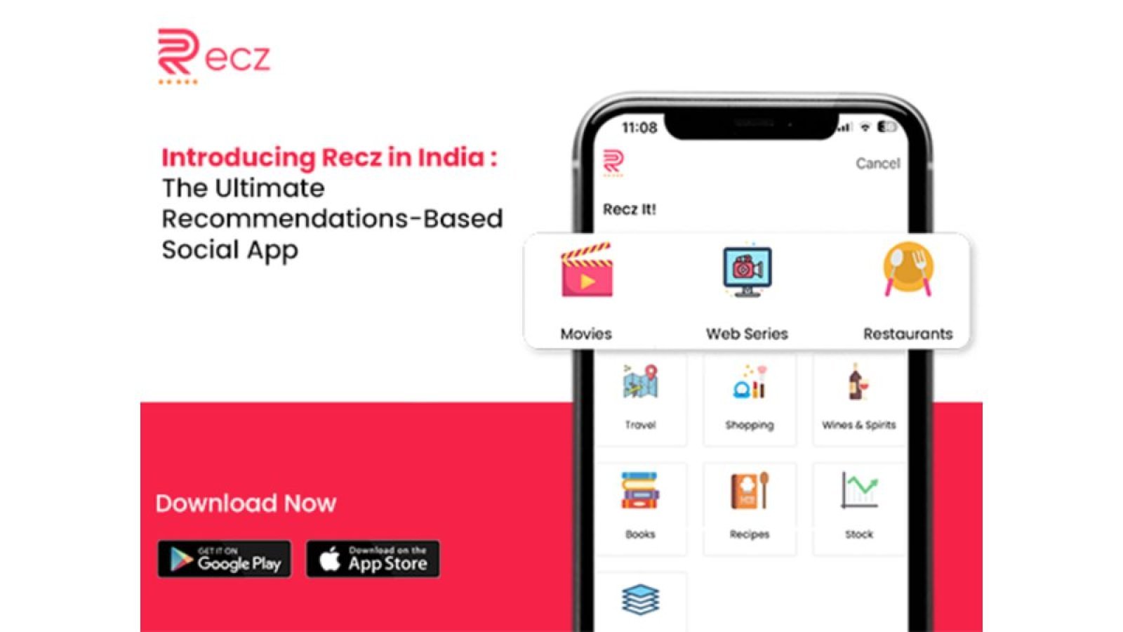 Recommendations-Based Social App