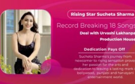 Lights, Camera, Sucheta Sharma: Crafting Stardom!