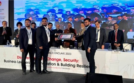 IG Drones Wins the Excellence Award for best Disaster Management for Sikkim Flood Response