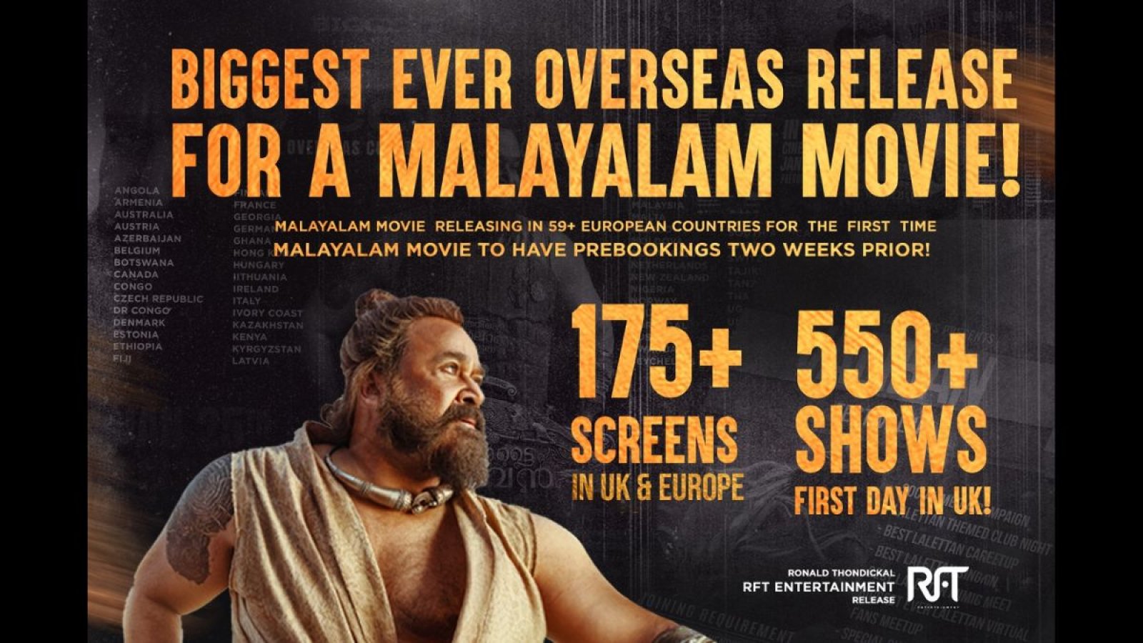  Sholay, ULAGAM SUTRUM VALIBAN: Over 59 Countries by RFT Films