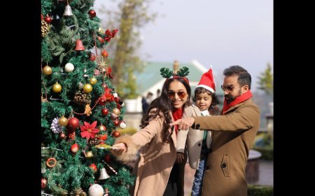 Spotted Madhuri Patle Mrs. Universe India 2023’s celebrating Christmas with her family in Musoorie