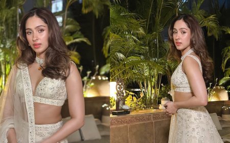 Pashmina Roshan's White Lehenga: A Masterclass in Minimalist Elegance