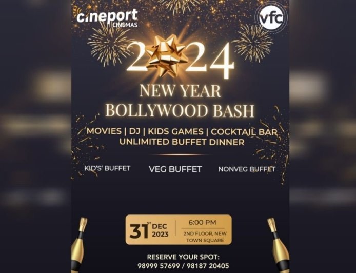 Cineport Cinemas In New Gurugram Celebrated The New Year With Great Fun fare