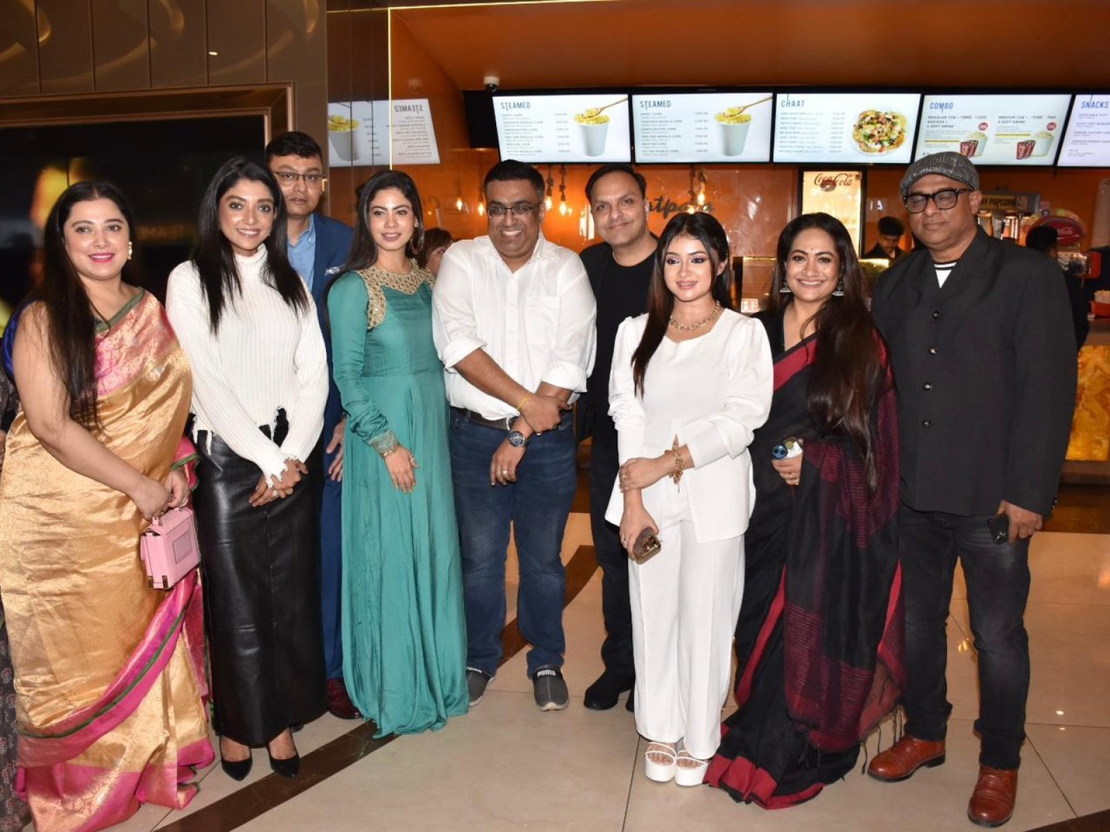 Trailer Launch of upcoming Tollywood Movie Sada Ronger Prithibi