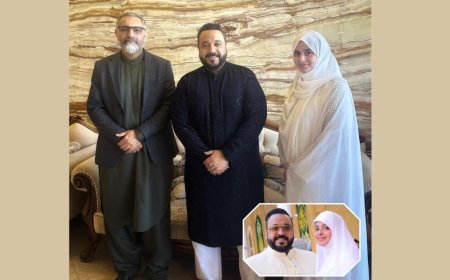 Maulana Syed Nusrat Bukhari Blesses Ali Akbar Sultan and Malika Shirzade’s Auspicious Wedding at Najaf, Iraq