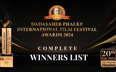 Dadasaheb Phalke International Film Festival Awards 2024: Winners List