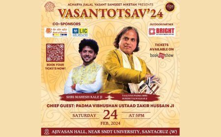 Vasantotsav 2024: A Harmonious Tribute to Acharya Jialal Vasant Ji and Musical Excellence