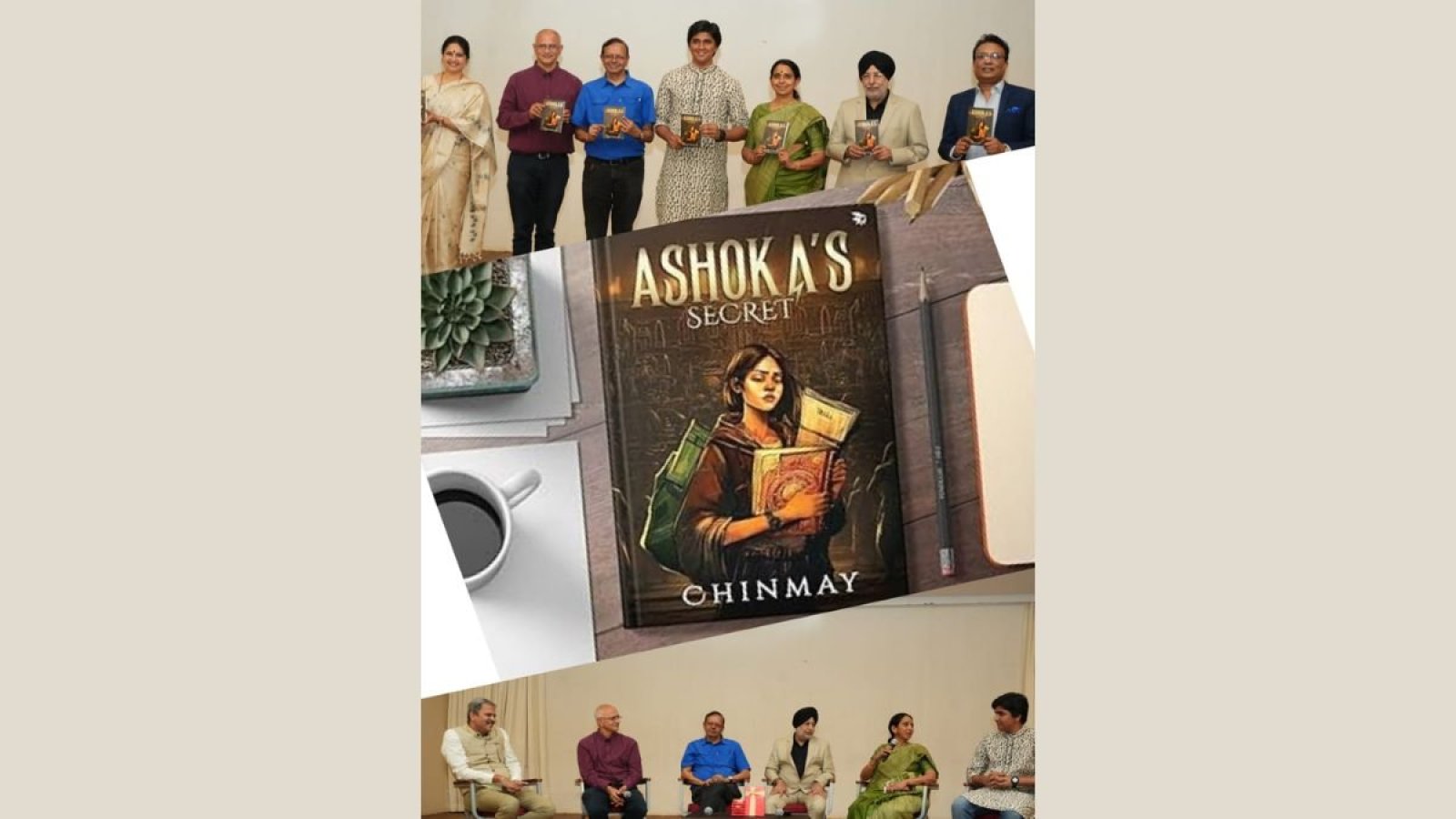 second book Ashoka’s Secret with NuVoice Press