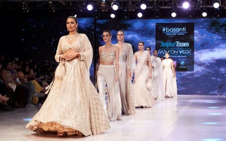 Basanti Unveiled 'Renaissance: A Rebirth' Collection in a Stunning Display at Jaipur Marriott’s Fashion Extravaganza