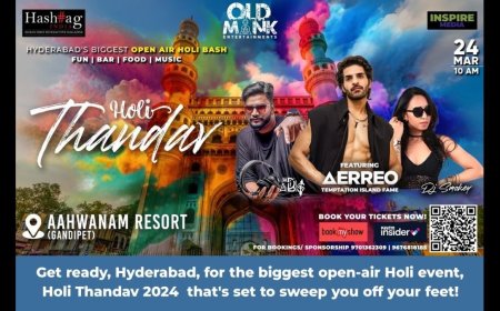 Holi Thandav 2024: Hyderabad’s Biggest Holi Festival