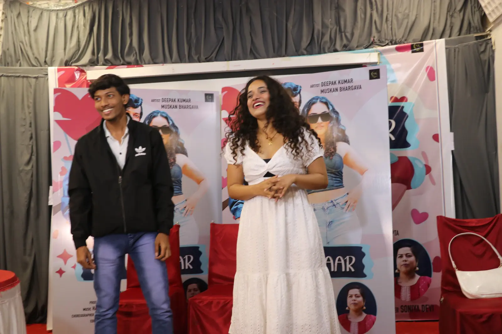 k Kumar and Muskan Bhargava launched