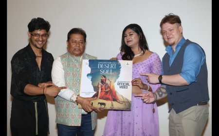 Anup Jalota launches Israt Tonni and Prateek Gandhi’s new single, Desert Soul