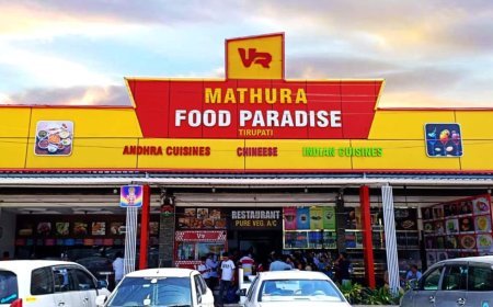 Tirupati’s Culinary Gem, VR Mathura Food Paradise Offers a Gastronomic Delight for Vegetarian Food Lovers