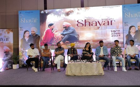 'Don't Miss the SUPERHIT Romantic JODI of Satinder Sartaaj and Neeru Bajwa as Satta and Seero in 'Shayar' - Releasing on April 19th'