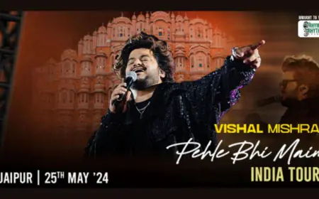 Vishal Mishra to Headline First-Ever Live Concert in Jaipur as Part of 'Pehle Bhi Main'India Tour