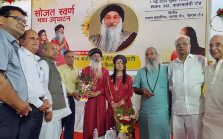 Successful Conclusion of Osho Celebrations of SOJAT Golden Bhavan in Mumbai