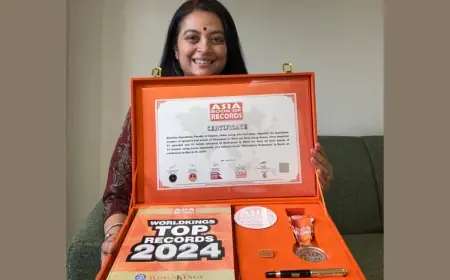 Nimisha Parekh Makes Her Mark In Asia Book Of Records With ‘Mehndikrit Ramayana’