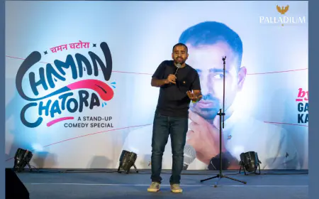 Gaurav Kapoor Delights Audience at Palladium Ahmedabad with a Sold-Out Stand-Up Show
